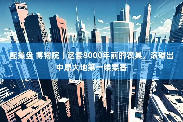 配操盘 博物院丨这套8000年前的农具，滚碾出中原大地第一缕粟香